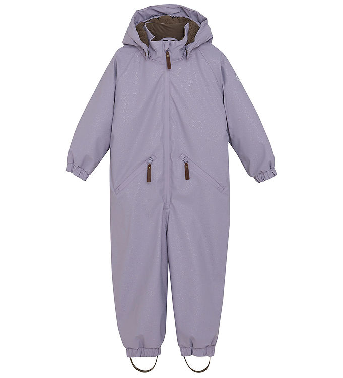 En Fant Flyverdragt - PU - Lavender Aura m. Glimmer