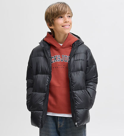 Jack & Jones Dynejakke - JorNorrebro - Sort