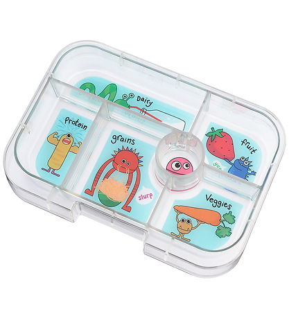Yumbox Madkasse m. 6 Rum - Bento Original - Jurassic Green