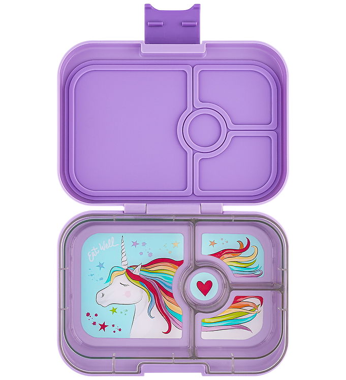 Yumbox Madkasse m. 4 Rum - Bento Panino - Lavande Purple