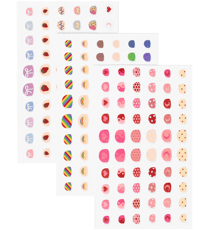 Thats Mine Negle Klistermærker - 180 stk - Rød