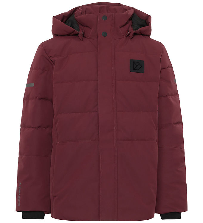 Didriksons Dynejakke - Silkat - Anemon Red