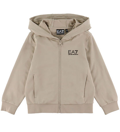 EA7 Sweatsæt - Beige/Sort