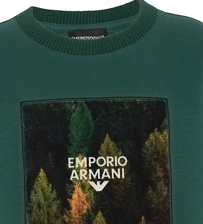 Emporio Armani Bluse - June Bug m. Print