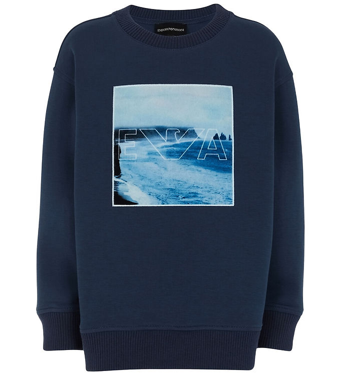 Emporio Armani Bluse - Naval Academy m. Print