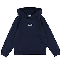 EA7 Hættetrøje - Armani Blue EA7 Hættetrøje - Armani Blue