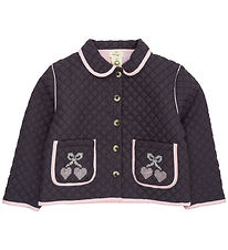 Copenhagen Colors Jakke - Quiltet - Brown/Blue Check Copenhagen Colors Jakke - Quiltet - Brown/Blue Check