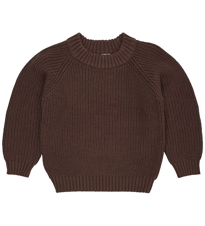 Copenhagen Colors Bluse - Strik - Dark Brown