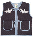 Copenhagen Colors Vest - Quiltet - Brun/Blå Tern Copenhagen Colors Vest - Quiltet - Brun/Blå Tern
