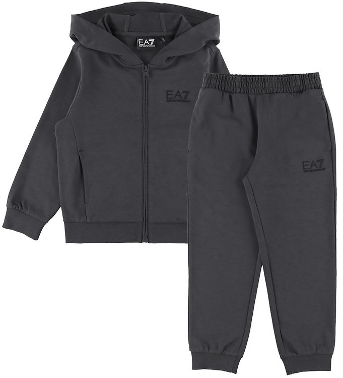 EA7 Sweatsæt - Asphalt