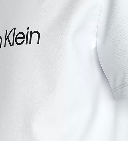Calvin Klein T-shirt - Bright White m. Sort