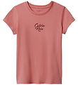 Calvin Klein T-shirt - Script Logo - Brandied Apricot Calvin Klein T-shirt - Script Logo - Brandied Apricot