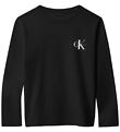Calvin Klein Bluse - Chest Monologo - CK Black Calvin Klein Bluse - Chest Monologo - CK Black