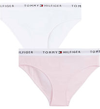 Tommy Hilfiger Trusser - 2-pak - Light Pink/White Tommy Hilfiger Trusser - 2-pak - Light Pink/White