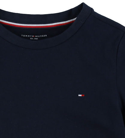 Tommy Hilfiger Bluse - 2-pak - Brisk Blue/Desert Sky