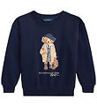 Polo Ralph Lauren Sweatshirt - Refined Navy m. Bamse Polo Ralph Lauren Sweatshirt - Refined Navy m. Bamse