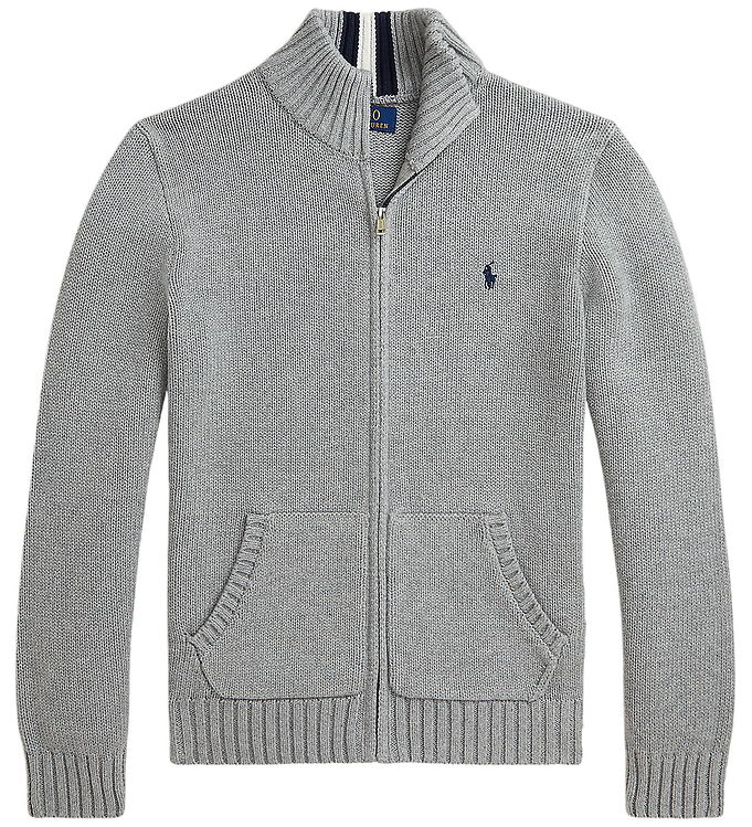 Polo Ralph Lauren Cardigan - Strik - Andover Heather