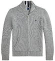Polo Ralph Lauren Cardigan - Strik - Andover Heather Polo Ralph Lauren Cardigan - Strik - Andover Heather