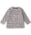 That's Mine Bluse - Rib - Aksel - Mono Dino Stripe That's Mine Bluse - Rib - Aksel - Mono Dino Stripe
