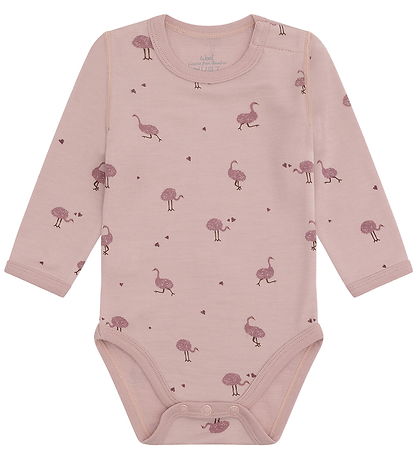 Hust and Claire Body l/æ - Uld/Bambus Viskose - HCBaloo Ostrich 
