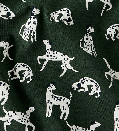 Name It Bluse - NmmKian - Deep Forest/Cloud Dancer m. Print