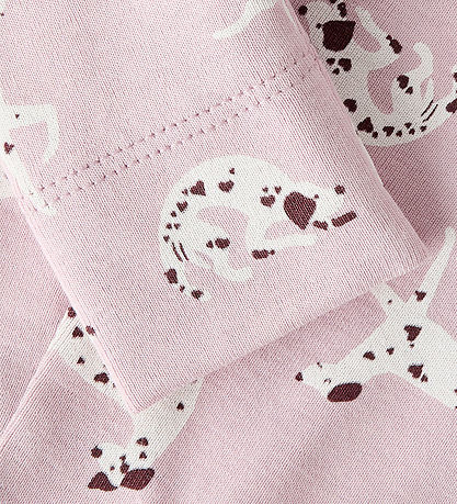 Name It Leggings - NbfKilas - Bleached Mauve/Cloud Dancer m. Pri