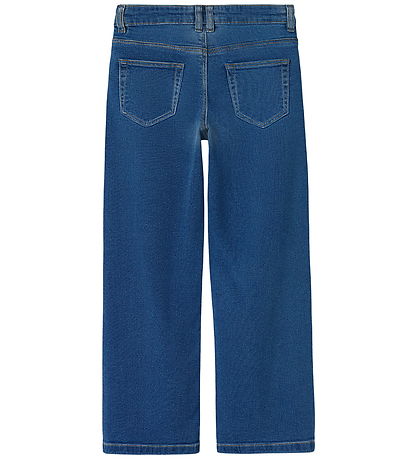 Name It Jeans - NkfRose - Dark Blue Denim m. Blomster