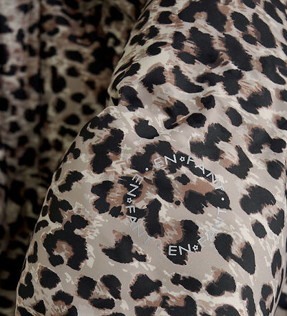 En Fant Dynejakke - Pine Bark m. Leopard