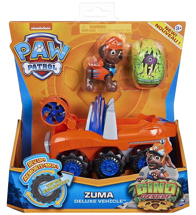 Paw Patrol Legetøjsbil - Dino Rescue - Zuma