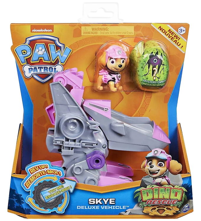 Paw Patrol Legetøjsbil - Dino Rescue - Skye
