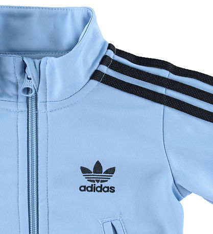 adidas Originals Træningssæt - Firebird - Ash Bluebl