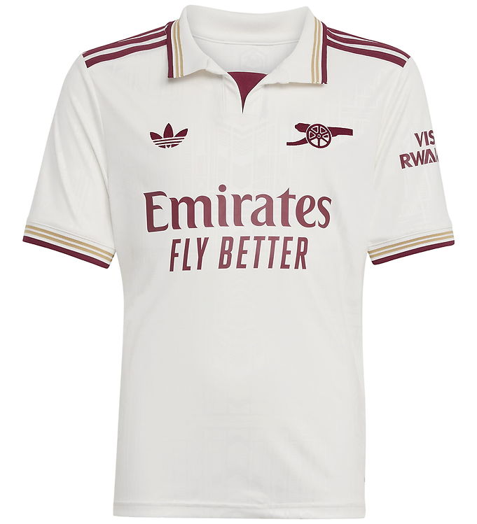 adidas Originals Fodboldtrøje - AFC 3 JSY Y - CLOWHI/TECOBU