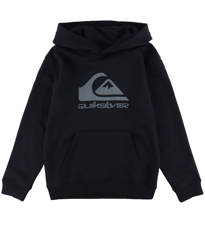 Quiksilver Comp Logo Hættetrøje - Sort