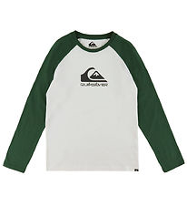 Blouse Quiksilver - EV Omni Logo Raglan - Blanc comme neige Blouse Quiksilver - EV Omni Logo Raglan - Blanc comme neige