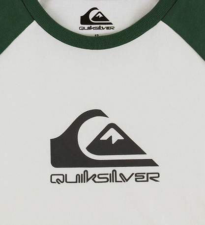 Quiksilver Tröja - EV Omni Logo Raglan - Snow White Quiksilver Tröja - EV Omni Logo Raglan - Snow White