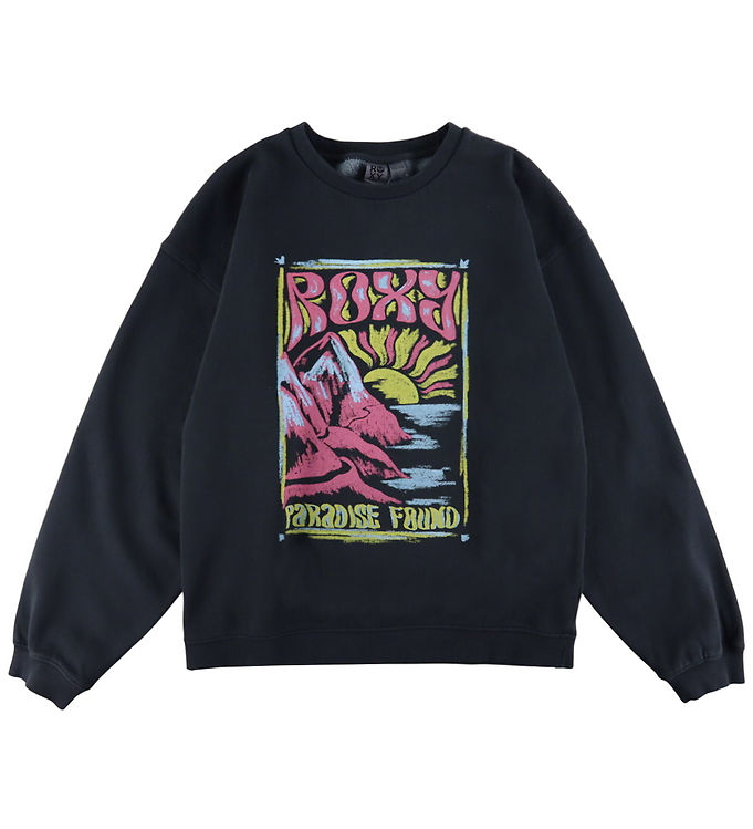 Roxy Sweatshirt - Lineup - Anthracite m. Print