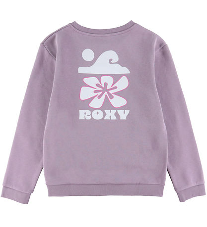 Roxy Sweatshirt - Surf Feeling - Nirvana m. Print Roxy Sweatshirt - Surf Feeling - Nirvana m. Print