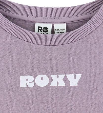 Roxy Sweatshirt - Surf Feeling - Nirvana m. Print Roxy Sweatshirt - Surf Feeling - Nirvana m. Print