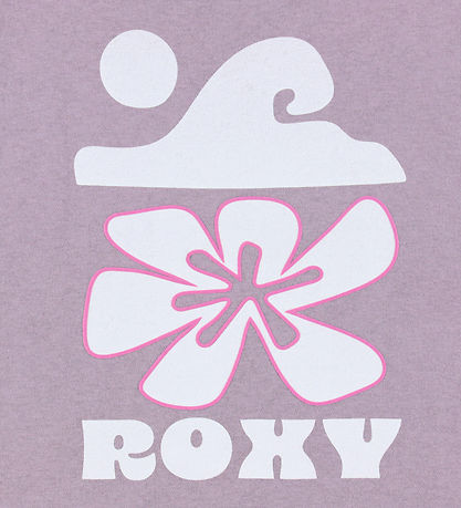 Roxy Sweatshirt - Surf Feeling - Nirvana m. Print Roxy Sweatshirt - Surf Feeling - Nirvana m. Print
