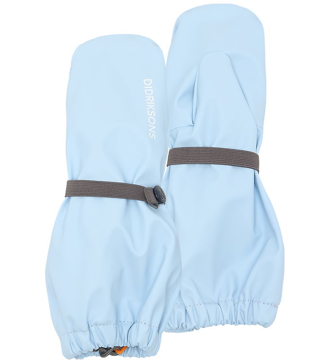 Didriksons Luffer m. Fleece – PU – Pileglove – Light Sea Blue