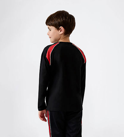 Champion Bluse - Black Beauty m. Rød Champion Bluse - Black Beauty m. Rød