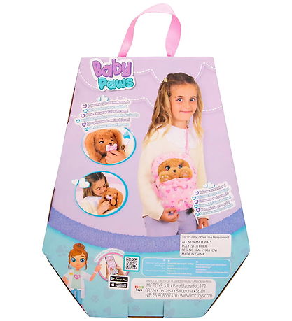 Baby Paws Interaktiv bamse - Maggie The Cocker - 24 cm