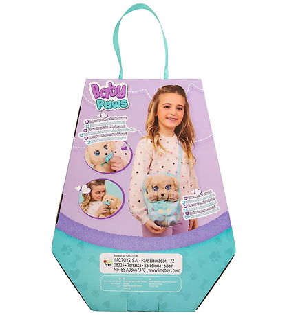 Baby Paws Interaktiv Bamse - Labrador - 22,5 cm