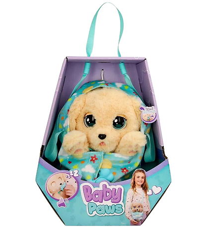 Baby Paws Interaktiv Bamse - Labrador - 22,5 cm