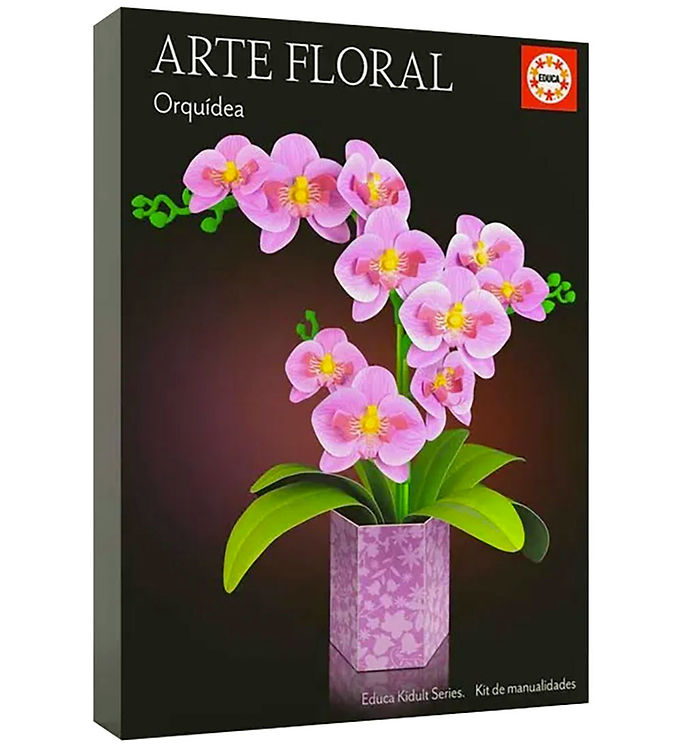 Educa - Floral Art Orquídea - Kidult Series - Diy Blomster