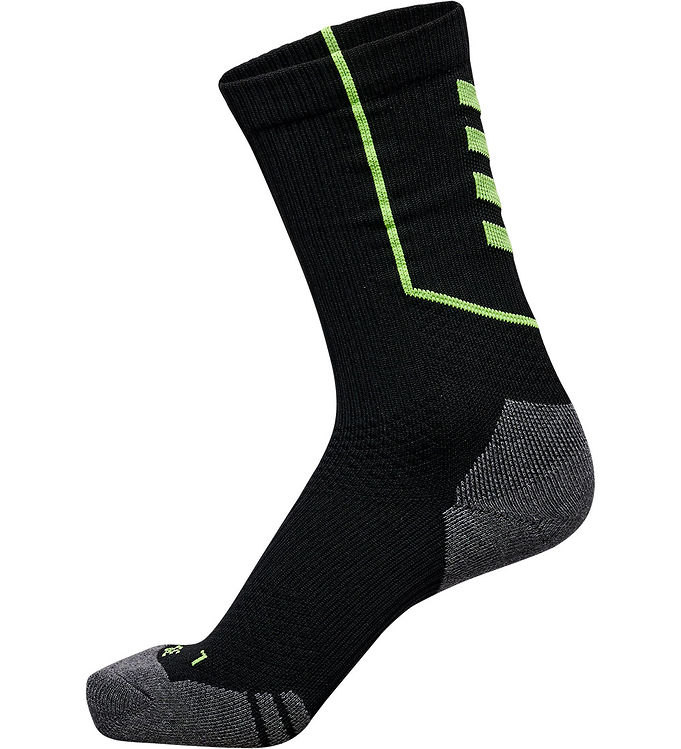 Hummel Træningsstrømper - hmlPro - Black/Green Gecko