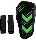 Hummel Shin Pads - hmlSHIN Super Light - Black/Green Gecko