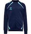 Hummel Cardigan - hmlLead 2.0 Track - Marine/Blue Fish Hummel Cardigan - hmlLead 2.0 Track - Marine/Blue Fish