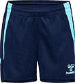 Hummel shorts - hmlLead 2.0 - Marine/Blue Fish Hummel shorts - hmlLead 2.0 - Marine/Blue Fish