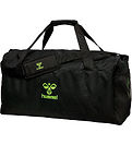 Hummel Sports Bag - hmlCore - Black/Green Gecko